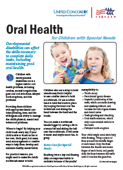 Oral Health for Children with Special Needs